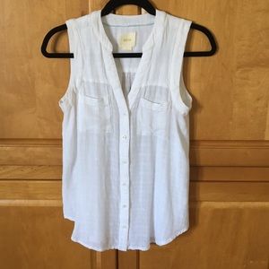 Linen tank top